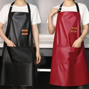 로페리아 방수 가죽 앞치마 | 앞치마 판촉물 제작
