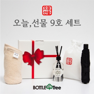 오늘,선물 9호 세트(디퓨저1P,송월타올1P,우산1P)