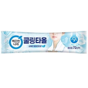 깨끗한나라 상큼한 페퍼민트 쿨링타올 1롤