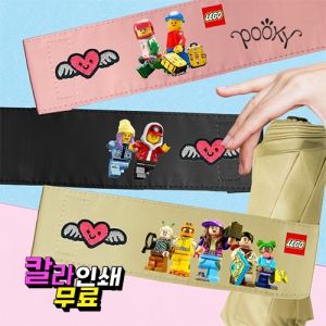 푸키 3단 사랑이 엔젤 시그니처 슬림 솔리드 암막 우양산 7K