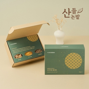 산들논밭 프리미엄콩 3종세트+굿즈패키지