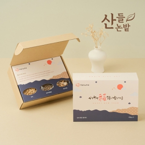 산들논밭 실속혼합 3종세트+굿즈패키지
