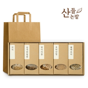 산들논밭 실속혼합 5종세트