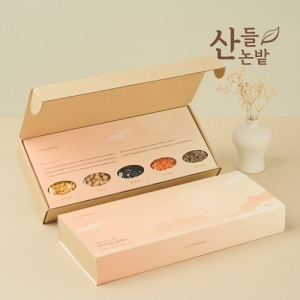산들논밭 프리미엄콩 5종세트+굿즈패키지