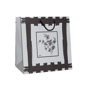 모조지 도시락쇼핑백 대나무 (1묶음-200EA)(260x170x270mm)