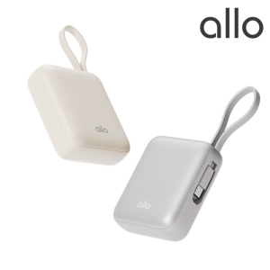알로 1001PPS 미니 초고속충전 일체형 보조배터리 35W 10000mAh
