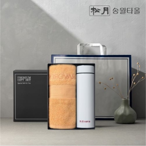 송월 프리미엄 선물 세트 (샤보렌 식스40 1P + 스마트온도텀블러 500ml 1P)