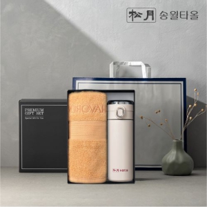 송월 프리미엄 선물 세트 (샤보렌 식스40 1P + 원터치텀블러 420ml 1P)