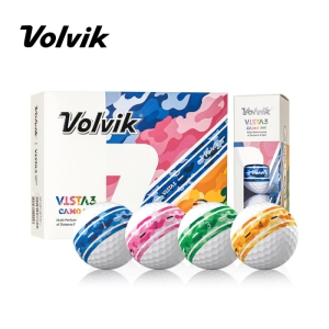 [Volvik] 볼빅 VISTA3 카모360 12구 | 골프공 판촉물 제작