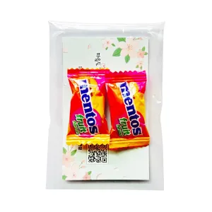 홍보용 명함 - 명함+캔디(맨토스푸르티2P) | 식품 판촉물 제작