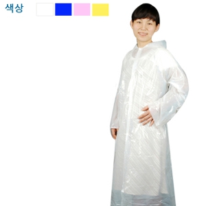 휴대용 일회용 우의 (free 사이즈)
