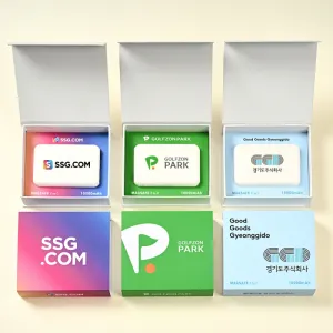 맥세이프 10000mAh 숏 스트랩+자석싸바리 굿즈세트 | 보조배터리 중용량 10000 판촉물 제작