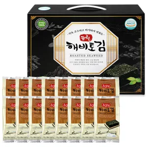 [2026 추석]해비토 광천김선물세트(도시락김16봉) | 김 건어물 수산물 판촉물 제작