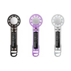 VIPFAN V07 휴대용 투명 냉각 펠티어 선풍기 1200mAh | 미니 휴대용선풍기 판촉물 제작