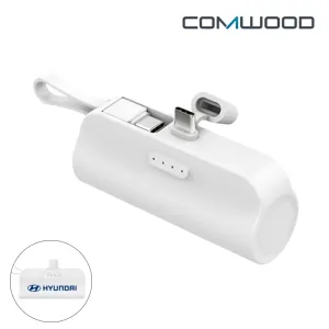 컴우드 5000mAh 듀얼 C타입 도킹배터리
