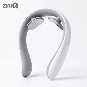 휴대용 저주파 무선 온열 목 마사지기 16단계 강도 조절가능 ZQ-400MB (153mm x 126mm x 33mm / 86g) | 마사지건 안마기 판촉물 제작