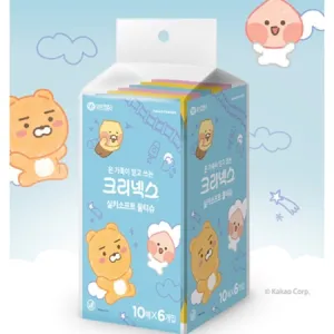 카카오프렌즈 수앤수 물티슈 10매 번들(10매*6개입) | 캐릭터 판촉물 제작