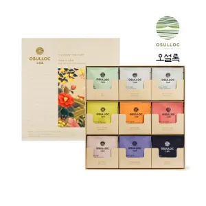 오설록 시크릿 티 스토리 9종*3입 총 27입 (선물포장+쇼핑백) | 커피 차 음료세트 판촉물 제작
