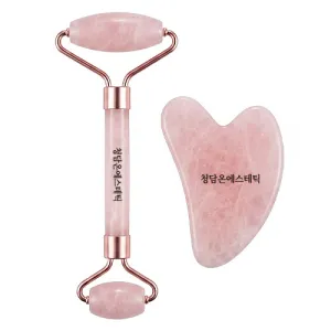 경락마사지 페이스롤러 괄사 뷰티케어 세트 Z738 | 마사지건 안마기 판촉물 제작