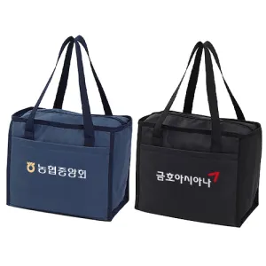 데일리 심플 사각 런치백 보온보냉백 쿨러백 Z755 | 보온보냉백 판촉물 제작