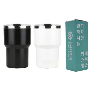 [굿즈 골드넬] 디홀 이중 스텐 텀블러 450ml | 텀블러 판촉물 제작