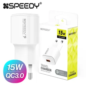 스피디 15W(QC3.0) 고속 분리형 충전기(케이블X)(55) | 핸드폰 충전기 판촉물 제작