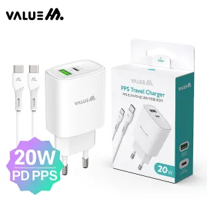 ����� 20W(PD+QC) 2��Ʈ ���� �и��� ������(1.2M 25W ���̺�)(08)