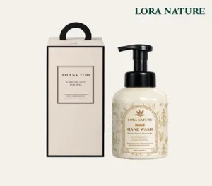 로라 비건 핸드워시 손세정제 거품형 500ml 샹들리에향 1P | 소독 세정 살균기 판촉물 제작