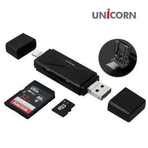 [������] IOS 8��+USB2.0+5�� 3in1 OTG ��� ��Ƽī�帮���� XC-1000A (213mm x 10.5mm x 74.5mm / 11.3g)