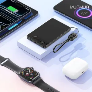 MUAMUA 3in1 �ʽ��� �淮 ���� ���� ���� �Ƽ����� ű ���ĵ� �������͸� 5000mAh