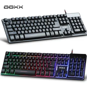 DOXX ��Ű��Ÿ�� �����Է� LED �÷��� ���� Ű���� DX-LK30