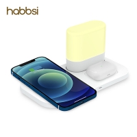 햅시 3in1 15W 무선 충전기 LED 램프 YMQ21