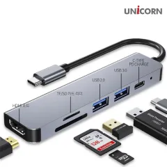 [������] CŸ�� 6in1 HDMI 4K �̷��� ī�帮���� ��Ƽ��� PD100W ���� TH-601C