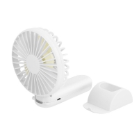 ECLART 핸디손 선풍기 GS09 휴대용 핸디용 거치형 미니선풍기 배터리 1200mAh 90도 각도조절 | 미니 휴대용선풍기 판촉물 제작