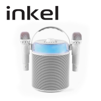 인켈 IK-C901KS 라이팅 블루투스 스피커 듀얼 노래방 마이크 | 블루투스 스피커(기본형) 답례품 제작