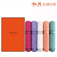 송월타월 베이직에스닉세면타월2매 세트(선물포장포함)