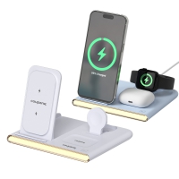 이어맥 4in1 LED 무드등 무선충전패드