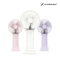 어썸엑스 휴대용 미니 손선풍기 (3단계, 2000mAh)