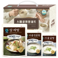 스페셜 영양세트 2호(청정원 삼계탕 800g.사골곰탕300g.사골곰탕500g)