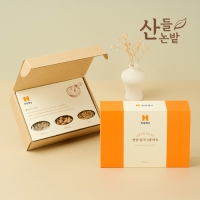 산들논밭 영양잡곡 3종세트+굿즈패키지