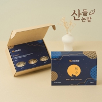 산들논밭 국산혼합 3종세트+굿즈패키지
