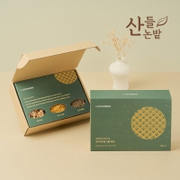 산들논밭 프리미엄콩 3종세트+굿즈패키지