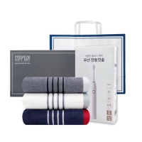 송월 프리미엄 선물 세트 (카운테스마라 포라인40 1P + 전동칫솔 1P)