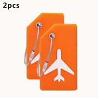 실리콘 여행용 가방 태그 2pcs