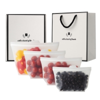 웰세스 실리콘지퍼백4종세트 (500,1000*2개,1500ml)