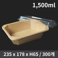 ũ����Ʈ ���簢 �Ȱ����1500ml (1�ڽ� 300����)(�Ѳ�����)