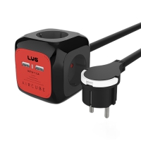 [���׹ڽ�] ����ť�� 2��Ʈ USB ��Ƽ�� 4�� (1.5m  2m  3m  5m) 1P