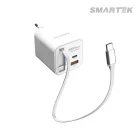 스마텍 GaN 65W  초고속 릴타입 충전기 STQC-Reel65W C