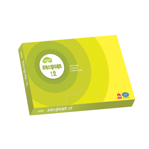[로하스] 멀티세트 1호(위생장갑 30매(24*27cm), 위생백(중) 50매(25*35cm) 외)(품절)