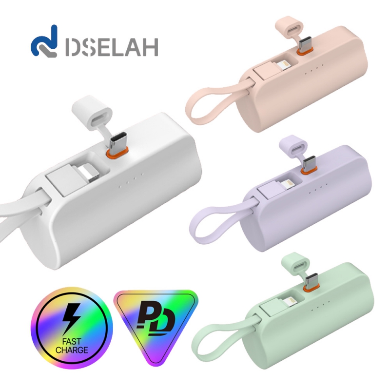 ͸ ŷ ͸ desleah 𼿶 ÷  5000mAh 2 In 1 PD20W ӹ̴ ŷ ͸ ǰ 